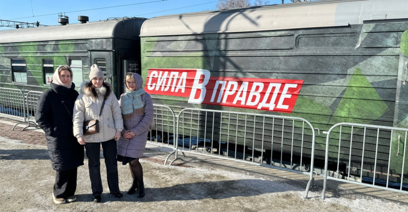 «Поезд Победы» – уникальная экспозиция посетившая столицу Кузбасса