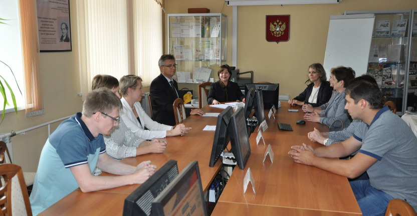Рабочее совещание с представителями Управления Федеральной службы государственной статистики по Алтайскому краю и Республике Алтай